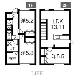 ハイメゾンの物件間取画像